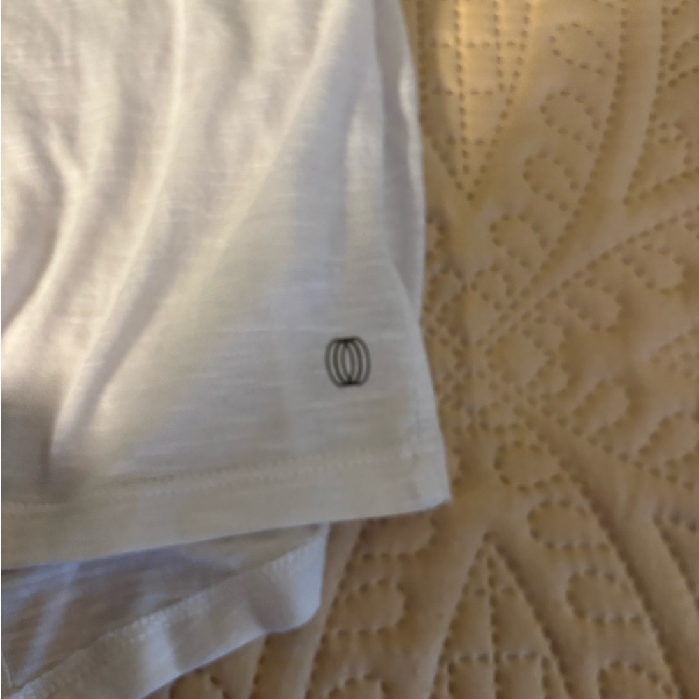 Balance Collection Cream Asymmetrical Cut Out Tank Top - Picture 2 of 4